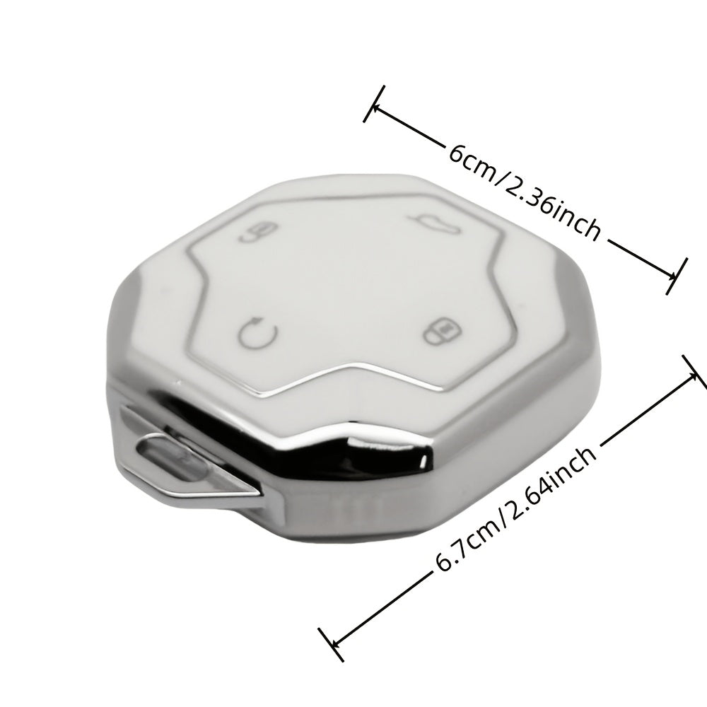 Car Key Fob Cover TPU For T2 Traveler, Chery 2023 2024 Models