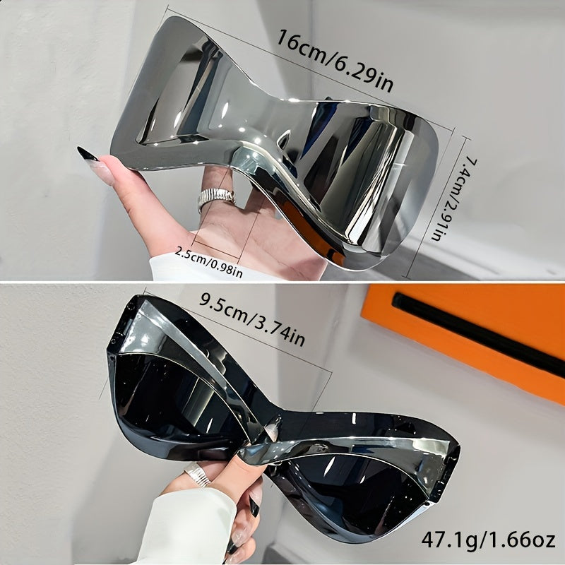 Gafas de moda de estilo envolvente para unisex, montura de plástico ligero, lentes antirreflejos para senderismo y uso diario