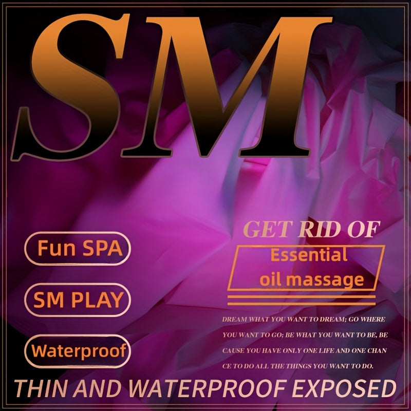 Adult Waterproof Bed Sheet, Mess-Proof Play Cover for Couples, Bed Protection