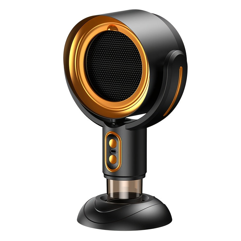 Portable Desktop Smoking Machine ABS Body USB Charging Washable Filter