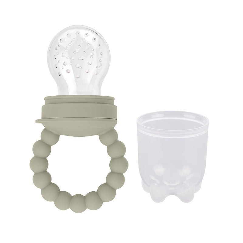 Baby Silicone Pacifier with Fruit and Vegetable Feeder for Supplemental Feeding