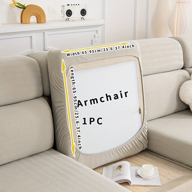 Скандинавский эластичный чехол для дивана на все четыре сезона, с защитой от царапин домашних животных и однотонным дизайном.