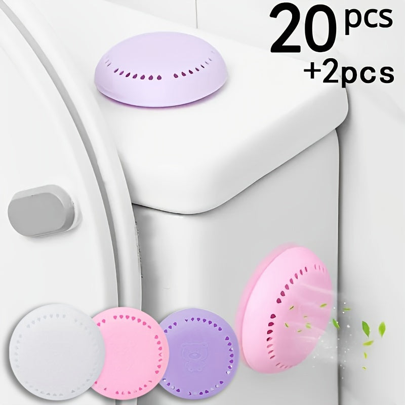 20Pcs Long-Lasting Fragrant Solid Deodorizer Tablets for Home Car Bathroom