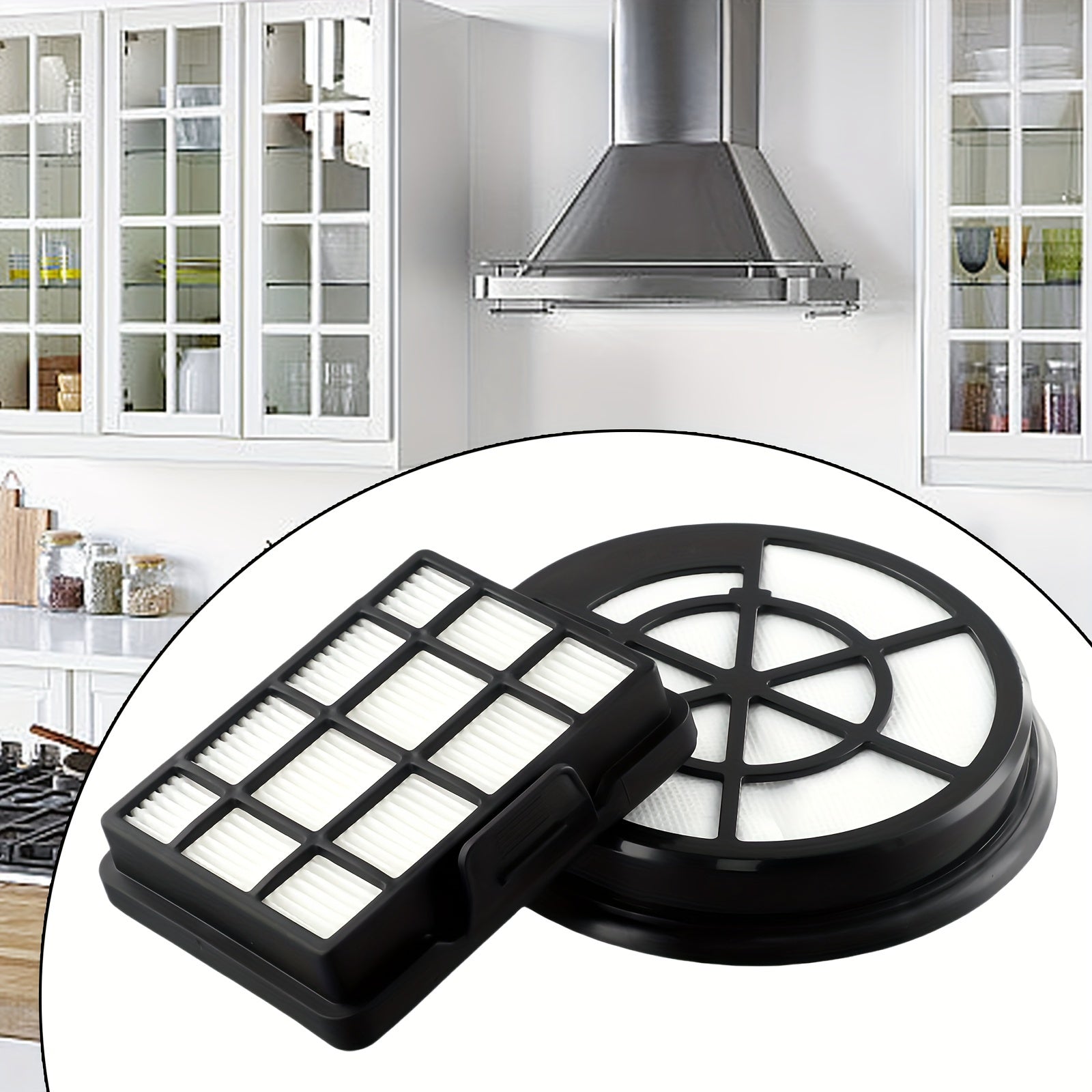 Bosch BGC05A220A, BGC05AAA1, BGC05AAA2 changyutgichlari uchun filtr to'plamini almashtirish - Qo'l changyutgich filtri, mustahkam plastik materialdan tayyorlangan - Zaruriy uy oshxona aksessuari