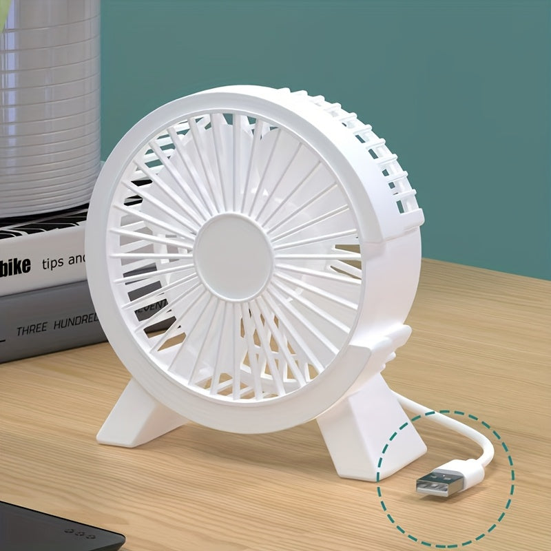 Mini USB Desktop Fan Portable Table Fan for Home and Office Cooling
