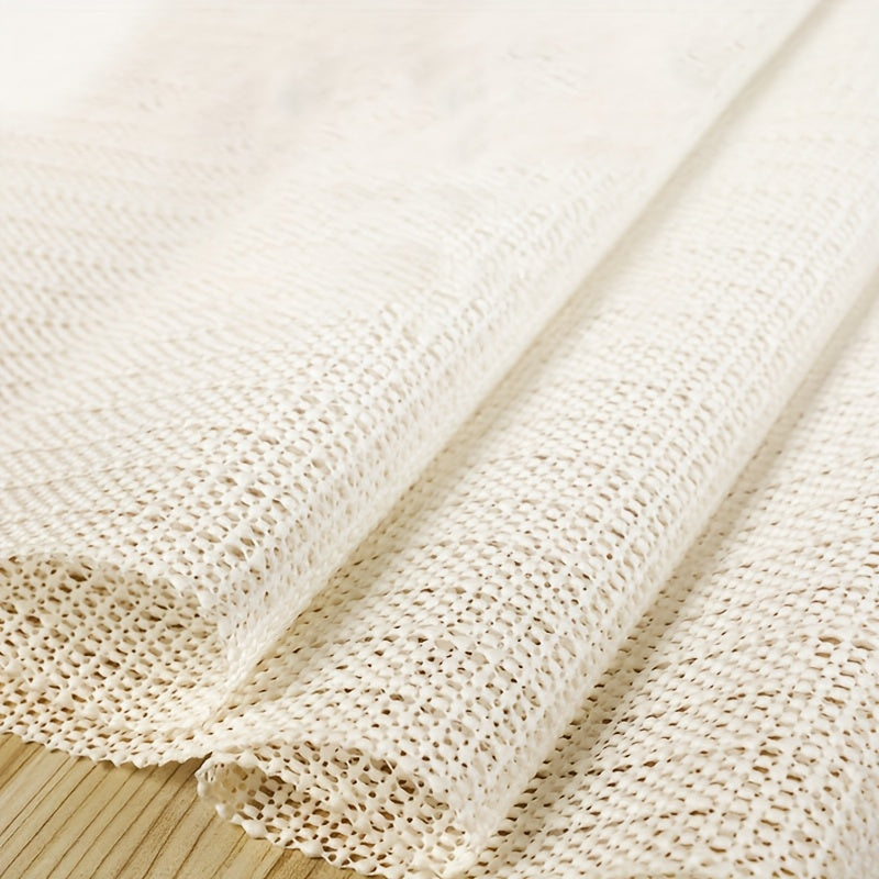 Non-Slip PVC To'shak Varag'i Ushtiruvchi - To'shak, Divan To'shaklari va Tatami uchun Ushbu Xavfsiz Tarmoq Mat bilan Varaklaringizni Joyida Saqlang - Qulay Qo'l Bilan Yuvish mumkin