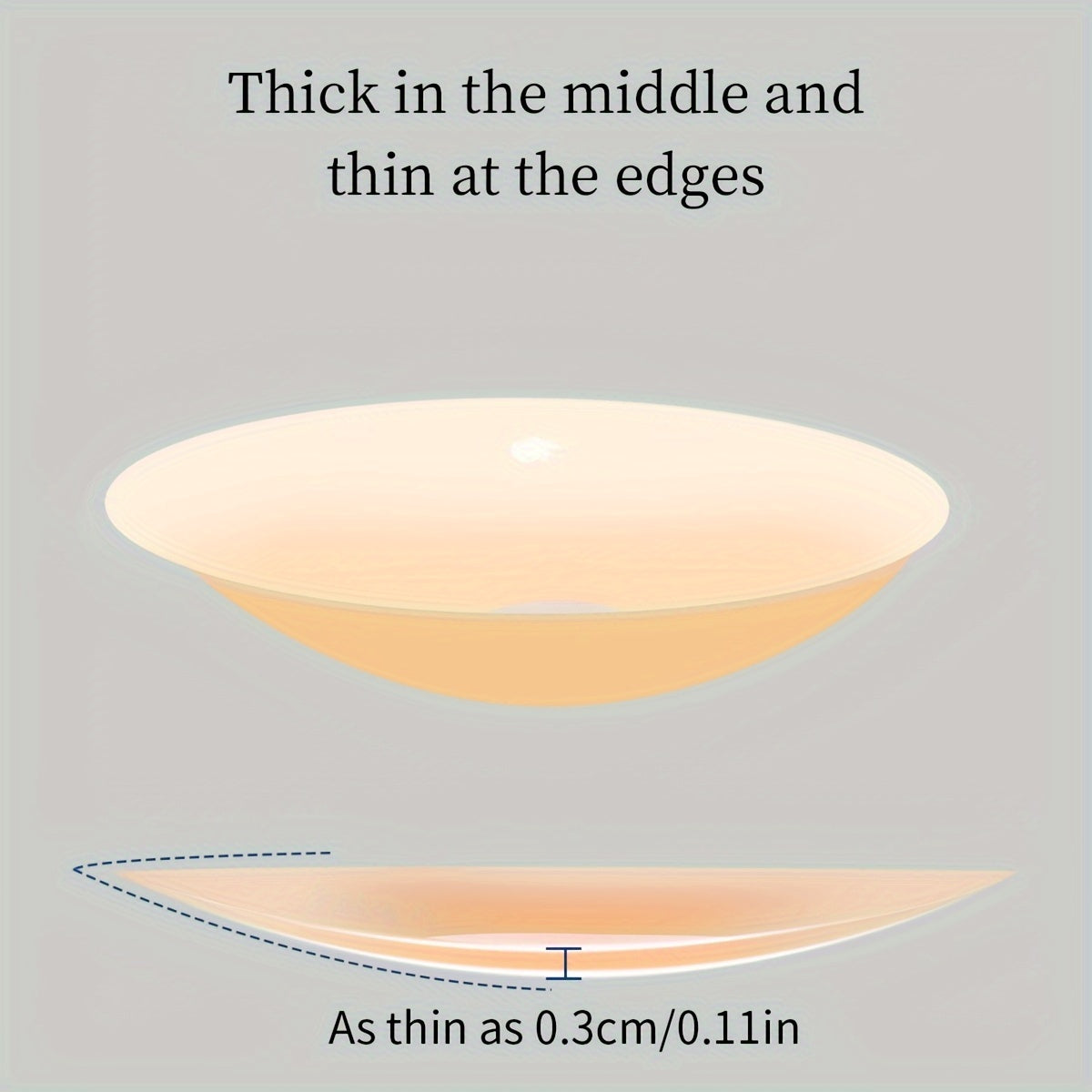 Women's Reusable Silicone Nipple Covers Seamless Self-Adhesive 2/6/10 Pack