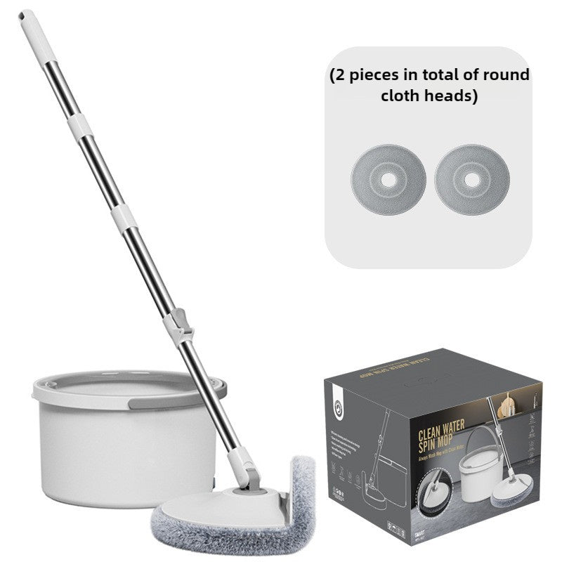 Uy tozalash uchun dangasa aylanuvchi mopu, chelak bilan, qo'l bilan yuvish uchun bepul va ifloslanishni ajratish texnologiyasi. Bir marta tortish bilan tekis polni tozalash uchun 4 dona o'z ichiga oladi.