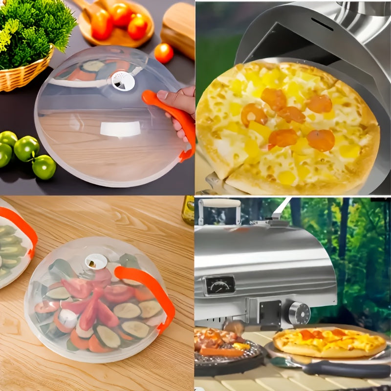 Mikroto'lqinli pech uchun Splash Cover Set - 1 ta Bir martalik, 2 ta Qayta ishlatiladigan variant uchun. Shaffof Anti-Sputtering va Anti-Yog'li Oziq-ovqat Qopqog'i mikroto'lqinli pech uchun. Oshxona uchun havo o'tkazmaydigan va issiqlikka chidamli qopqoq.