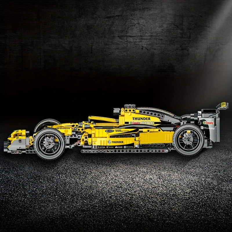 Educational Building Blocks for Formula and Supercar Models for Boys Age 6+