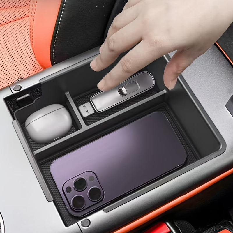 Universal Car Interior Storage Box for EV Central Control Armrest