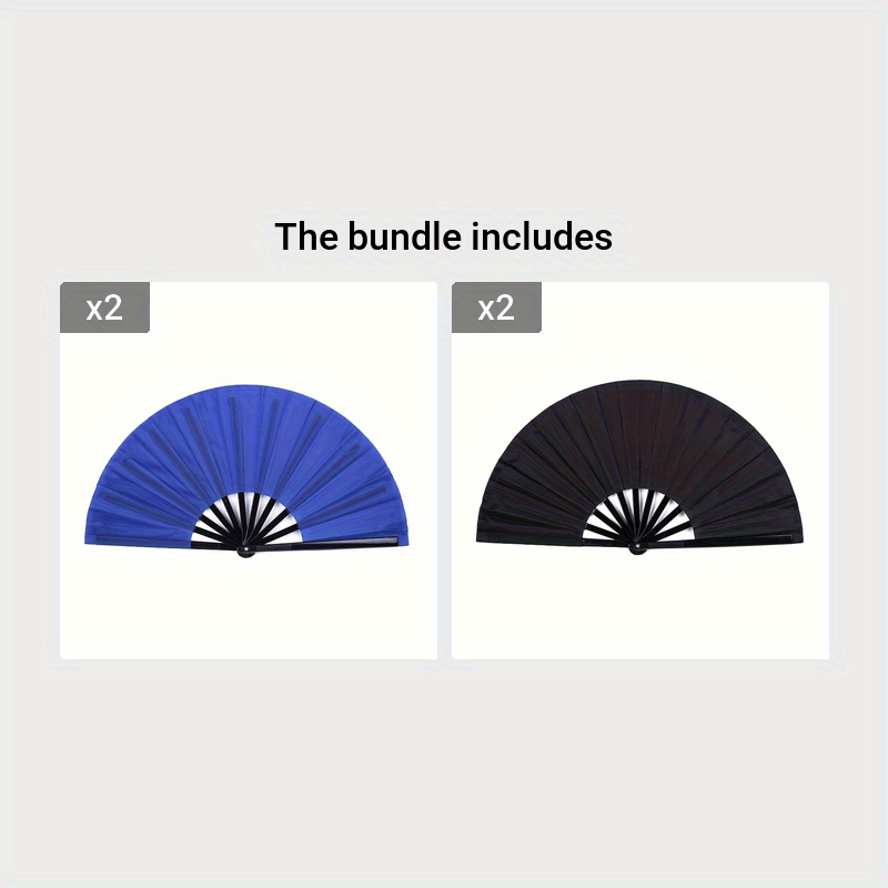 Lightweight Chinese Martial Arts Fan with Authentic Sound and Portable Design