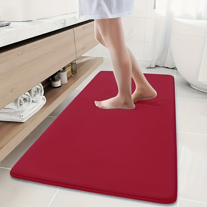 Ultra Soft Non-Slip Bath Mat with Absorbent Material for Bathroom Decor