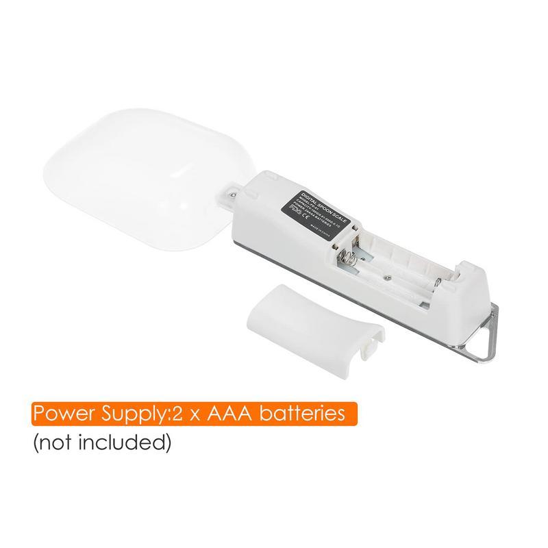 Balanza digital de cuchara 0.01-500g Acero inoxidable Herramienta de medición portátil para cocina