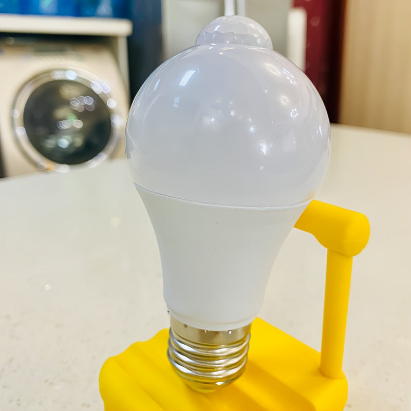 4-Pack PIR Motion Sensor LED Light Bulbs E27 6W 9W 12W Indoor Security