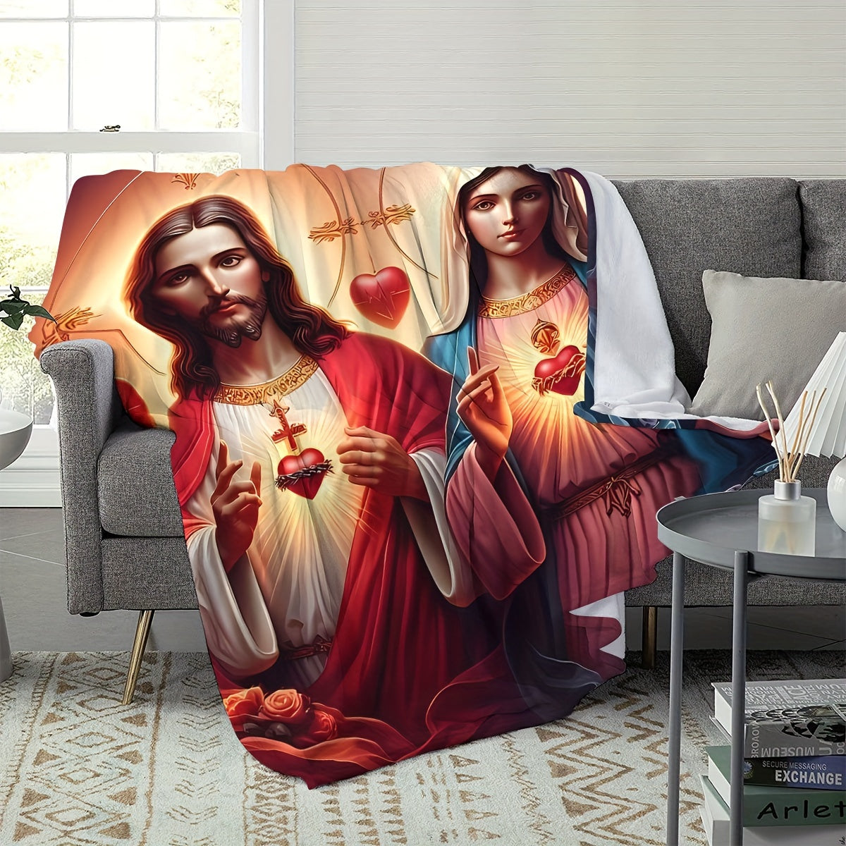 High-Definition Digital Printed Ultra-Soft Blanket for Sofa Bed and Office