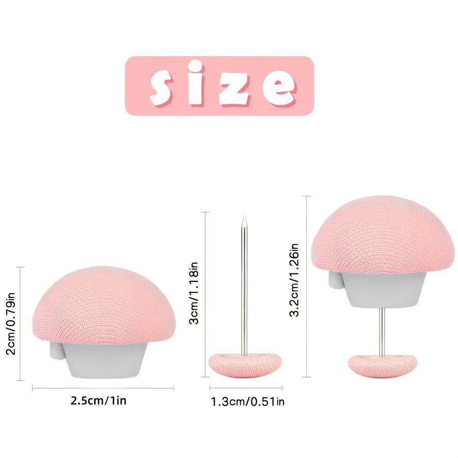 Set of 4 Mushroom Shaped Duvet Clips with One-Key Release and Hidden Fasteners
