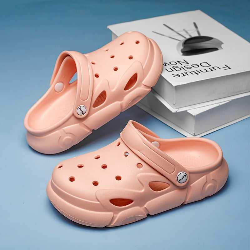 Zapatillas ligeras beige de EVA para niños, para niños y niñas, para todas las estaciones, antideslizantes, para interiores y exteriores