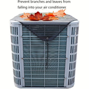Защитите свой наружный кондиционер с помощью защитного кожуха от листьев — прочный сетчатый экран предотвращает попадание мусора, круглогодичная защита, не требуется электричество, надежное крепление для легкой установки