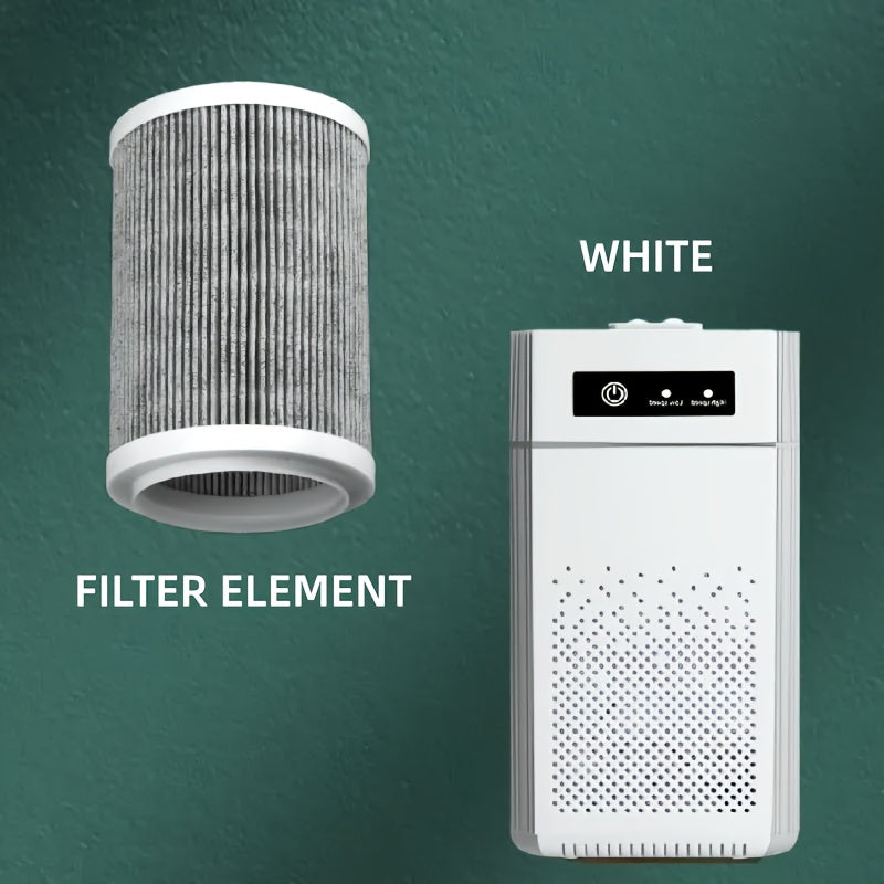 Portable Air Purifier for Home Office Desk USB Powered Odor Eliminator