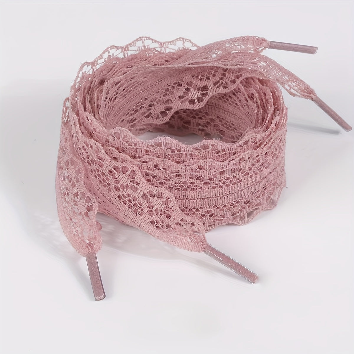 Girls Lace Shoelaces Ballet Style Silk Flat Shoe Accessories Multiple Colors