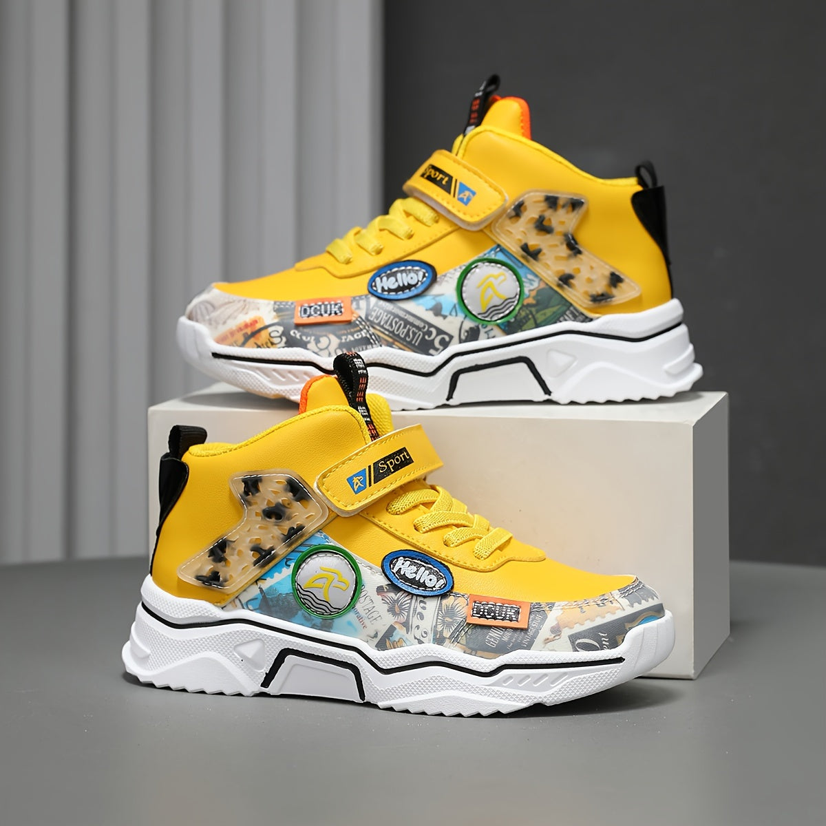 Мужские повседневные кроссовки на среднем ходу с нескользящей резиновой подошвой, весна-лето, прочные