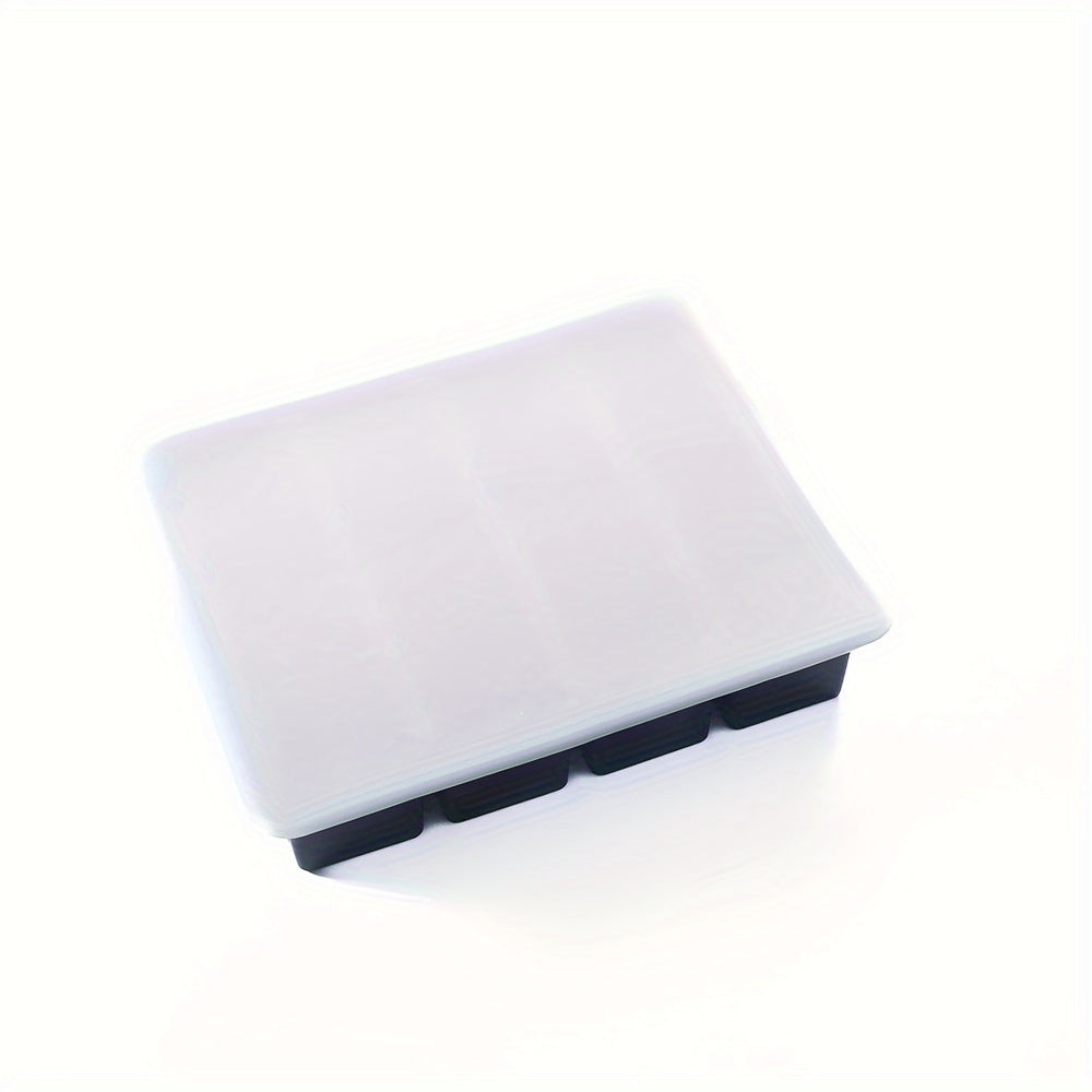 Unisex Silicone Ice Cube Mold Tray BPA Free Easy Release Kitchen Accessories