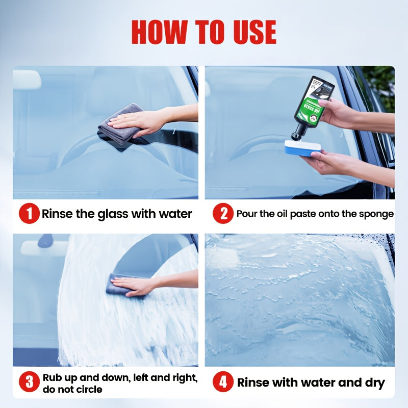 Полироль для обслуживания автомобилей для прозрачных лобовых стекол, тихих дворников и долговременной защиты от окисления.