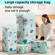 Plastic Vacuum Compression Bag for Clothes Bedding Lightweight Home Use