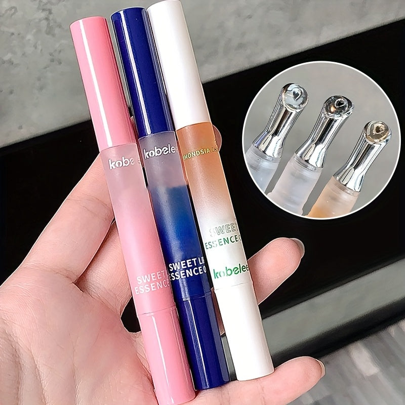 Brillo labial para mujer hidratante con infusión de bayas, humectante, brillante y nutritivo