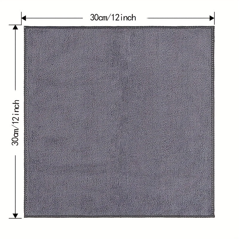 Yumshoq va namni yaxshi so'radigan mikroto'qima tozalash matosi, pillalanmaydigan chiziqlarga ega, avtomobillar, uylar, oshxonalar va derazalarni tozalash uchun mukammal. O'lchami: 30.48 sm x 30.48 sm.