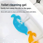 Bozorda yangi Box 2, osma delfin modeli bilan hojatxona tozalash geli so'nggi tendentsiyasi. Ushbu avtomatik tozalash geli nafaqat hojatxonangizni yangi va aromatik hid bilan qoldiradi, balki deodorant va tozalovchi ruh sifatida ham xizmat qiladi.