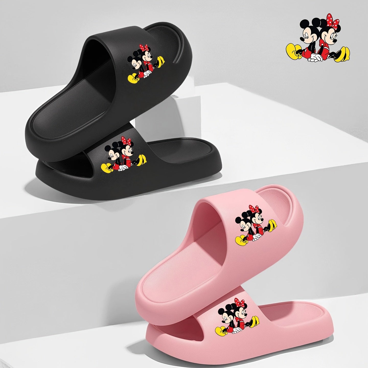 Women's Casual Slip-On Slippers, EVA Material, Indoor and Outdoor Use