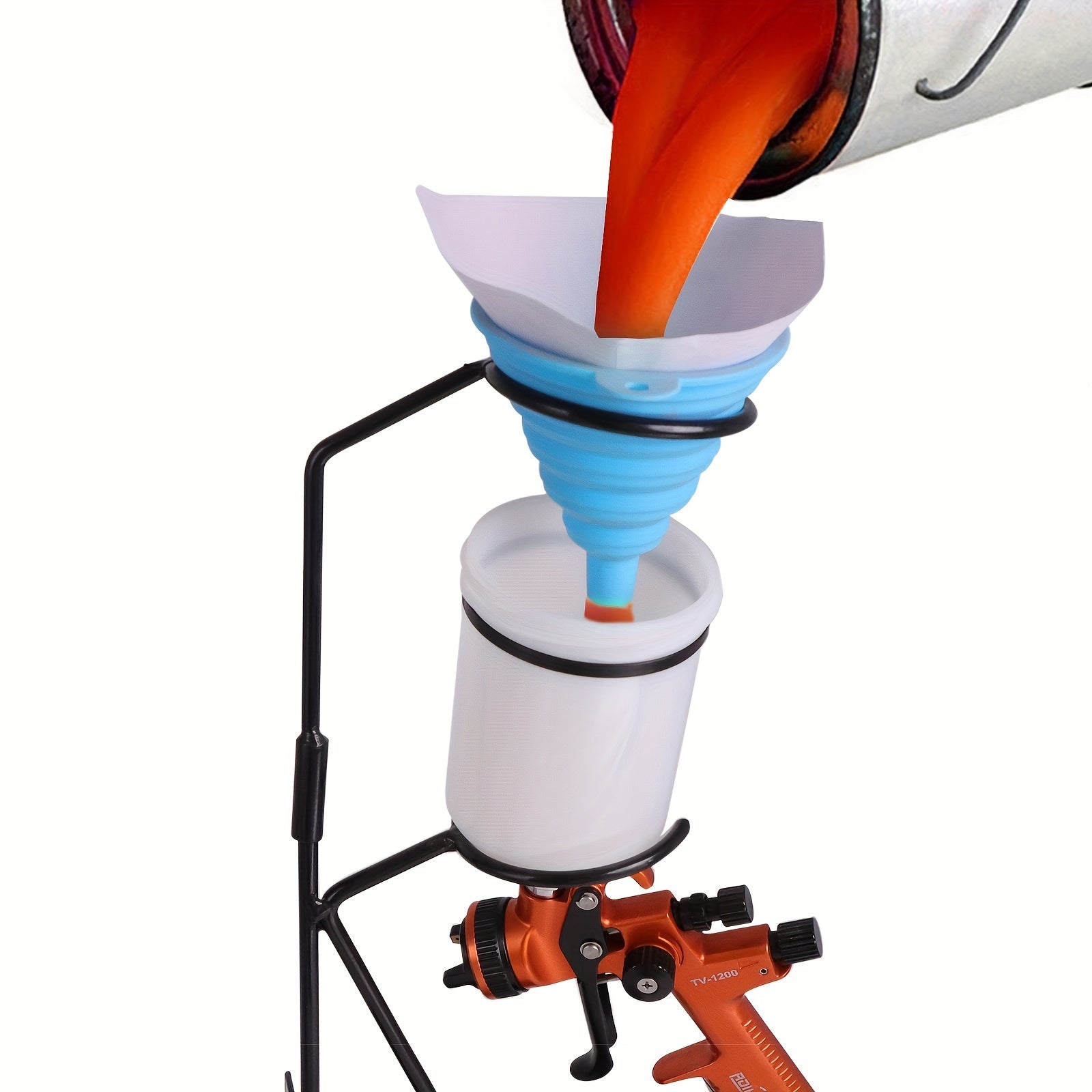 20/50 Pcs Spray Gun Paper Funnels Paint Filter Impurities Tool