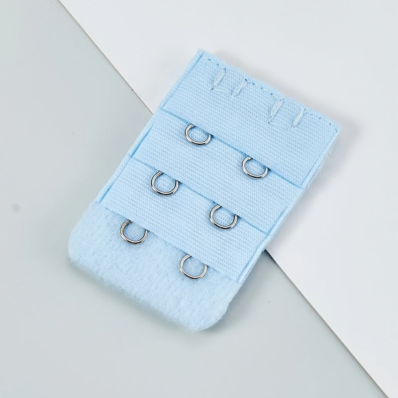 10-Pack Adjustable Bra Extenders with 2 Hooks Seamless Fit Durable Support