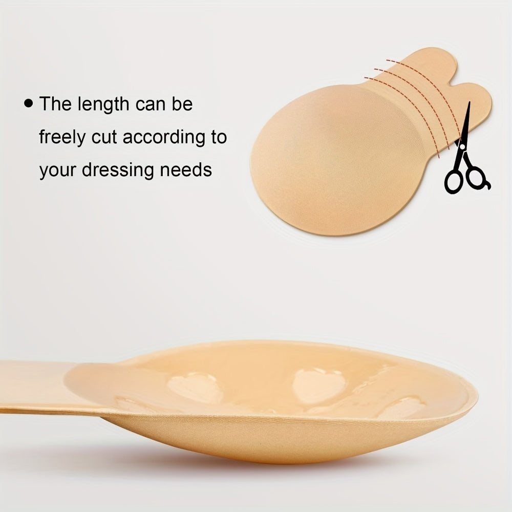 2 Pairs Invisible Self-Adhesive Push-Up Nipple Covers for Women