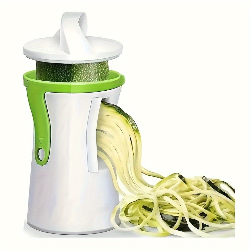 Manual Spiralizer Vegetable Slicer for Zucchini Carrots Cucumbers Kitchen Shredder Tool