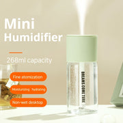 Portable USB Humidifier with Aromatherapy, Quiet, Large Mist, Auto Shut-Off
