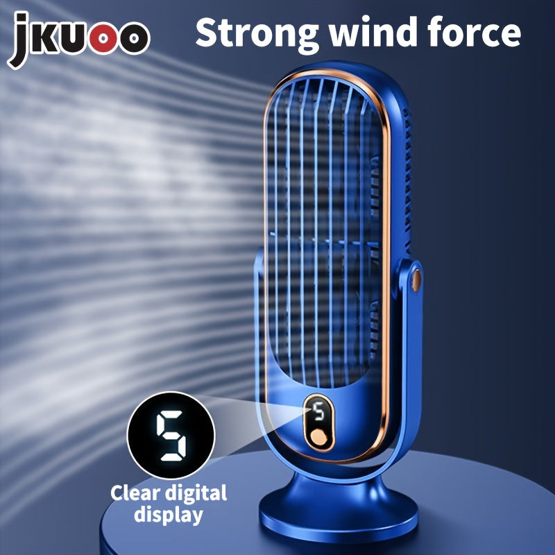 Mini USB Fan Portable Personal Cooler with 5-Speed Adjustable Settings