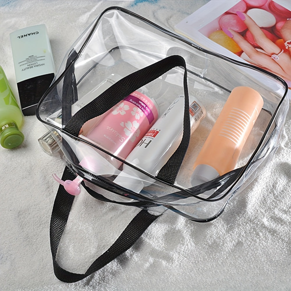 Waterproof Travel Toiletry Bag Set with Compartments for Women’s Essentials