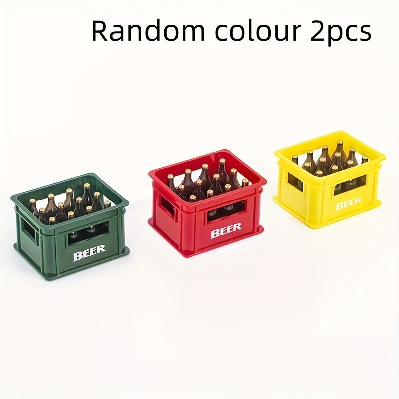 Magnetic Beer Bottle Opener with Fridge Magnet Decoration