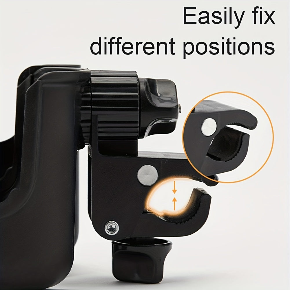 Stroller Organizer with Cup Holder and Storage for Beverages and Accessories