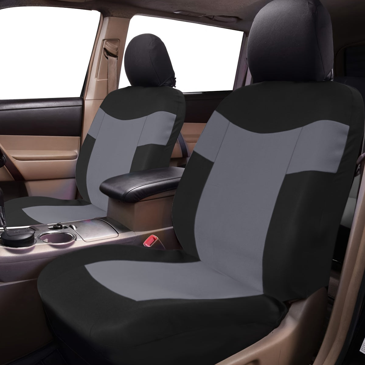 Universal avtomobil o'rindiq qoplamalari yumshoq polyester 9 ta bo'lak, qulay va mos keladi