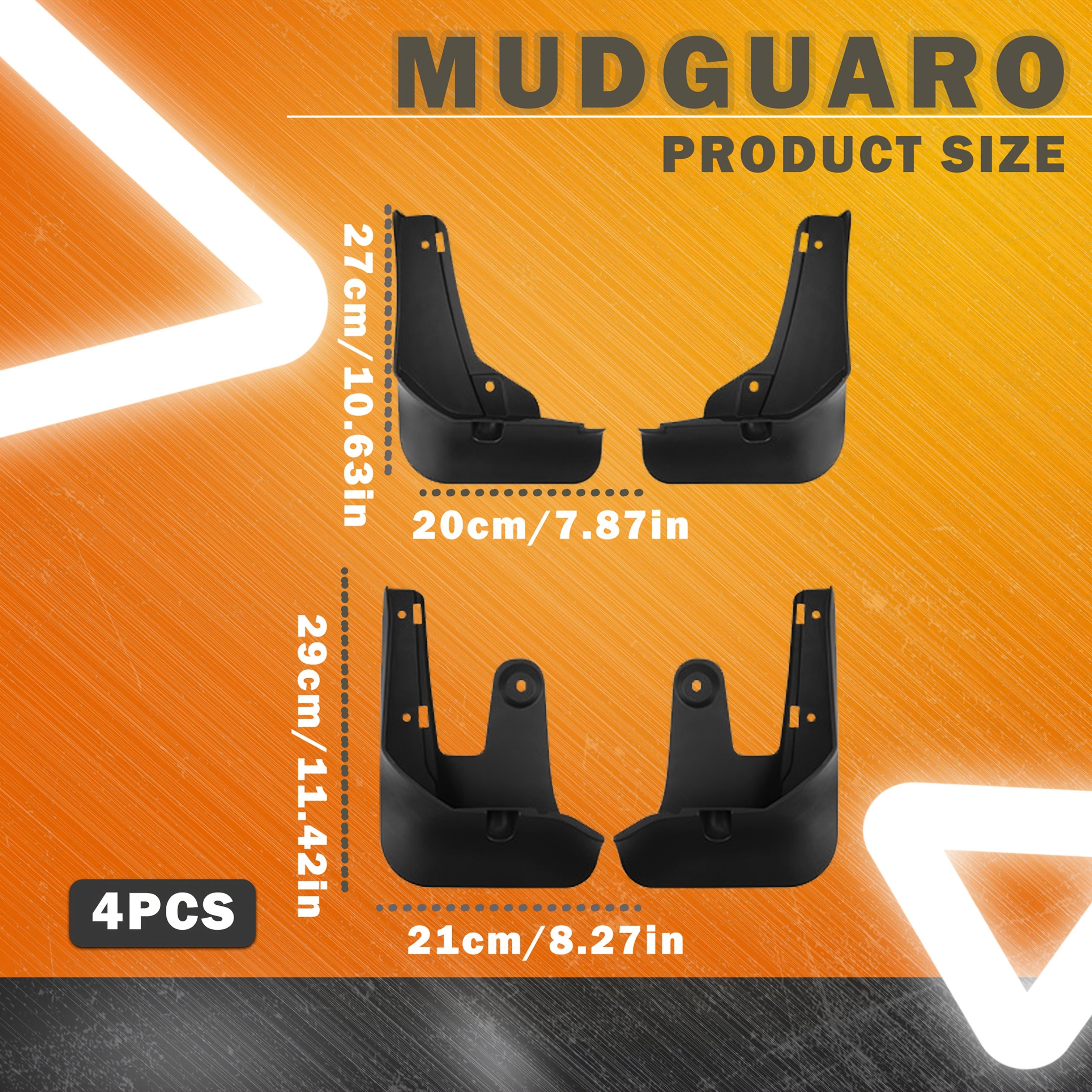 All-Weather Mud Guards Fender Splash Guards for Sea Lion EV 2025 (4 Pack)