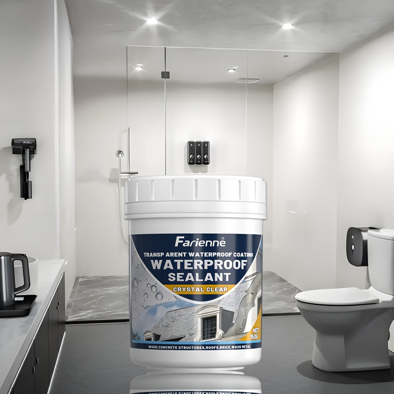 Прозрачный водонепроницаемый герметик 150 г для ремонта протечек внутри и снаружи помещений, быстро сохнет