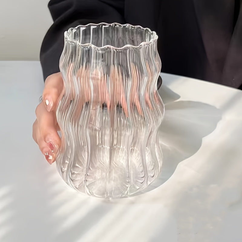 6 piezas de vasos de vidrio de 500ml para bebidas de agua para todas las estaciones