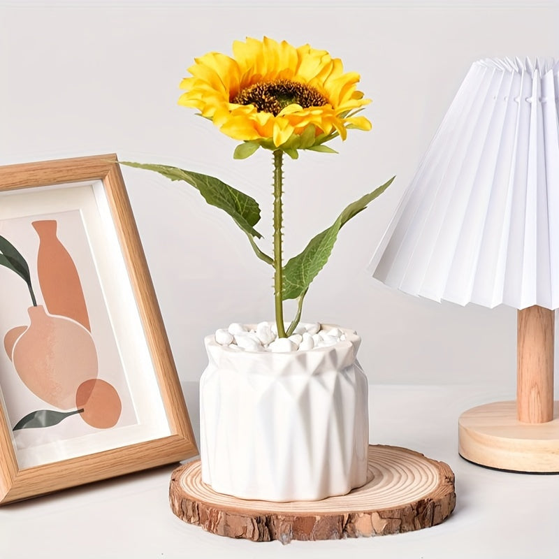 Silicone Resin Mold for DIY Decor Vases Pots Candle Jars Pen Organizers