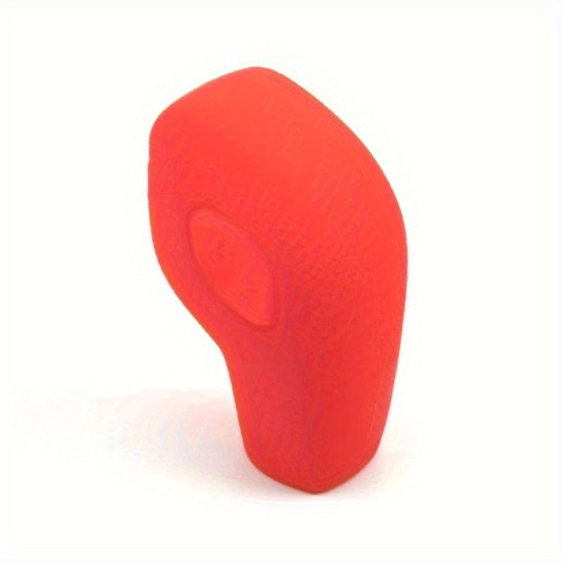 Cubierta de pomo de cambio de engranajes de silicona universal duradera y pulida que se ajusta a la mayoría de vehículos