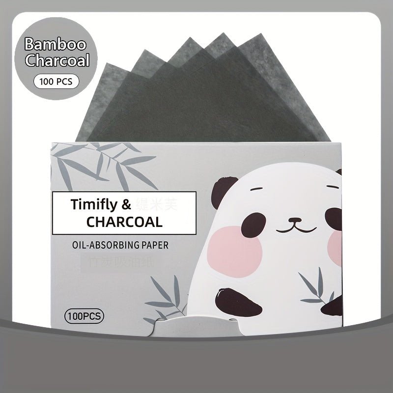Unisex Oil-Absorbing Facial Blotting Papers 100 Sheets with Plant Extracts