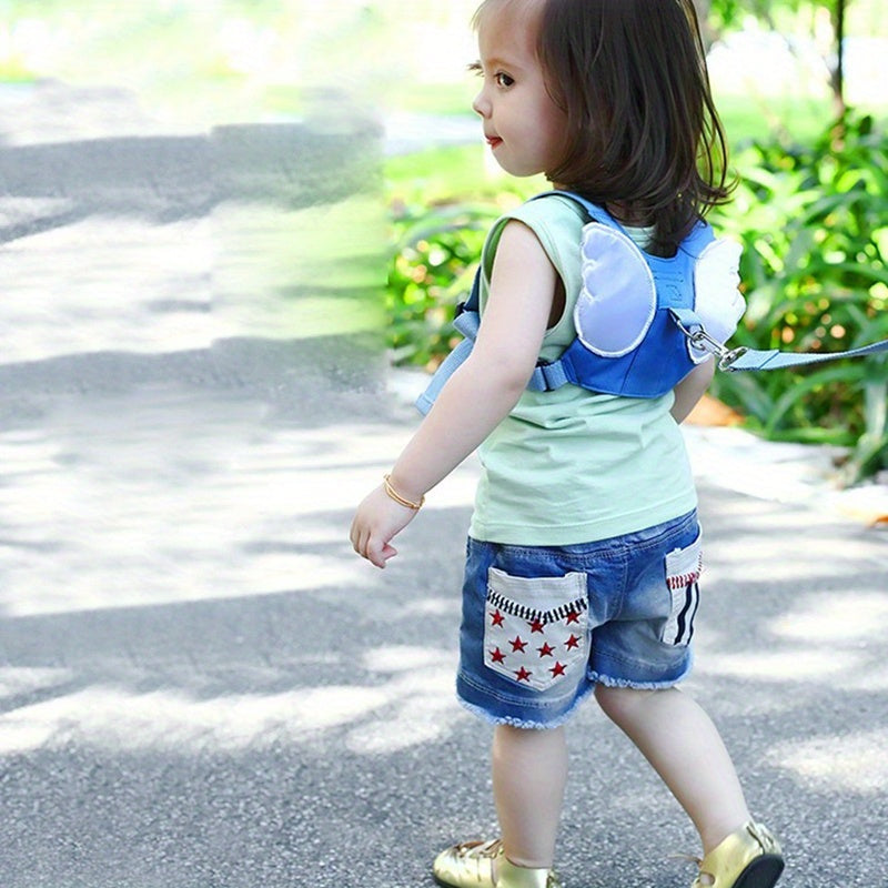 Vibrant Safety Harness with Anti-Lost Traction Rope for Pets in Multiple Colors